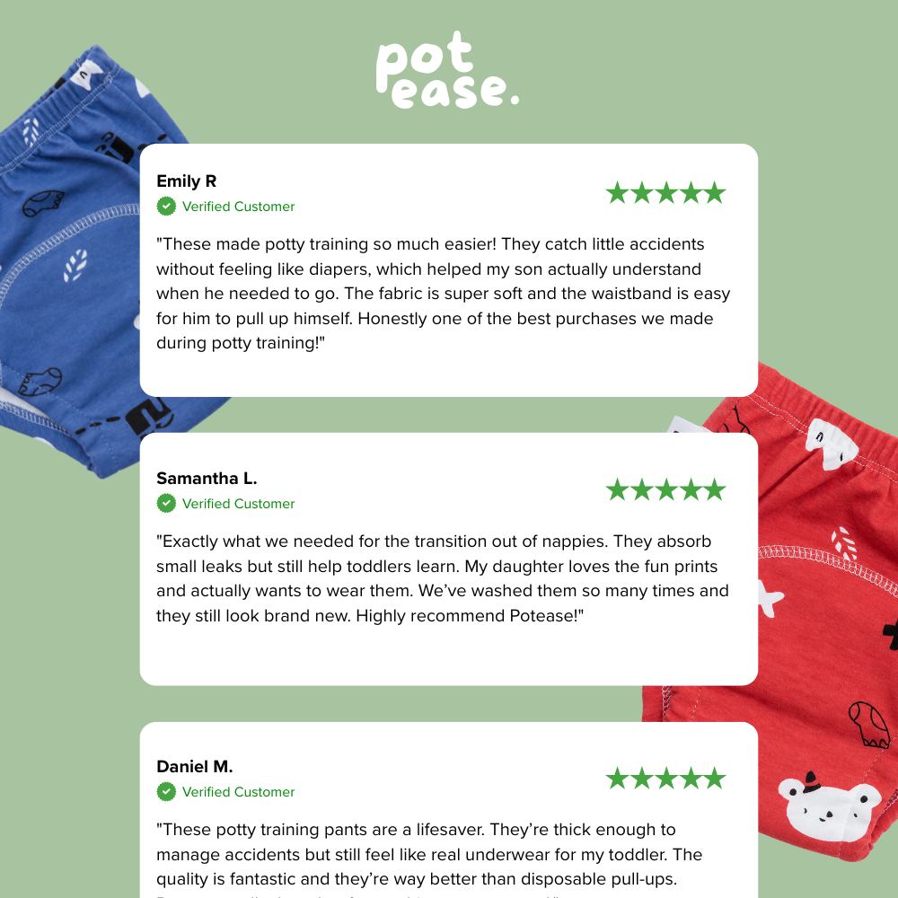 Potease™ “Jungle Pals” Potty Training Pants