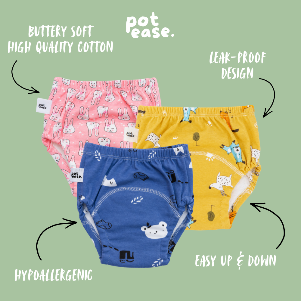 Potease™ “Ocean Giggles” Potty Training Pants